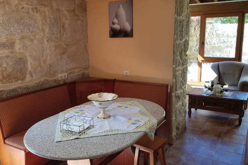 Casa Cuadrantecasa De Piedra En Playa De Carnota Villa Pedrafigueira Екстериор снимка